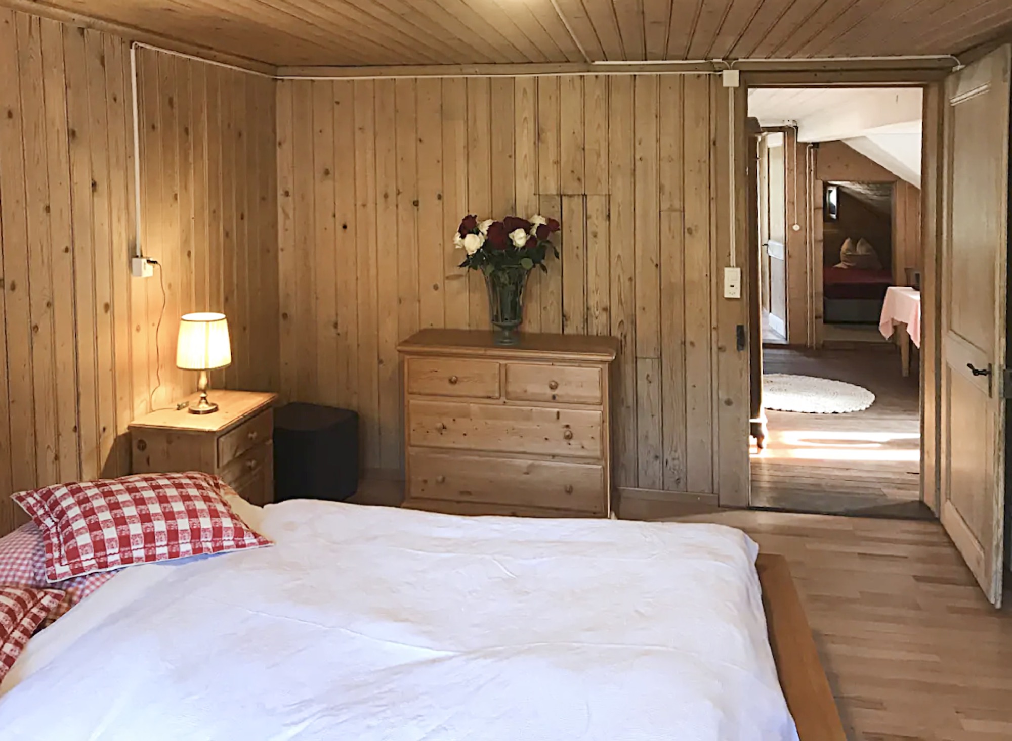 Une des chambres doubles du Bed and Breakfast