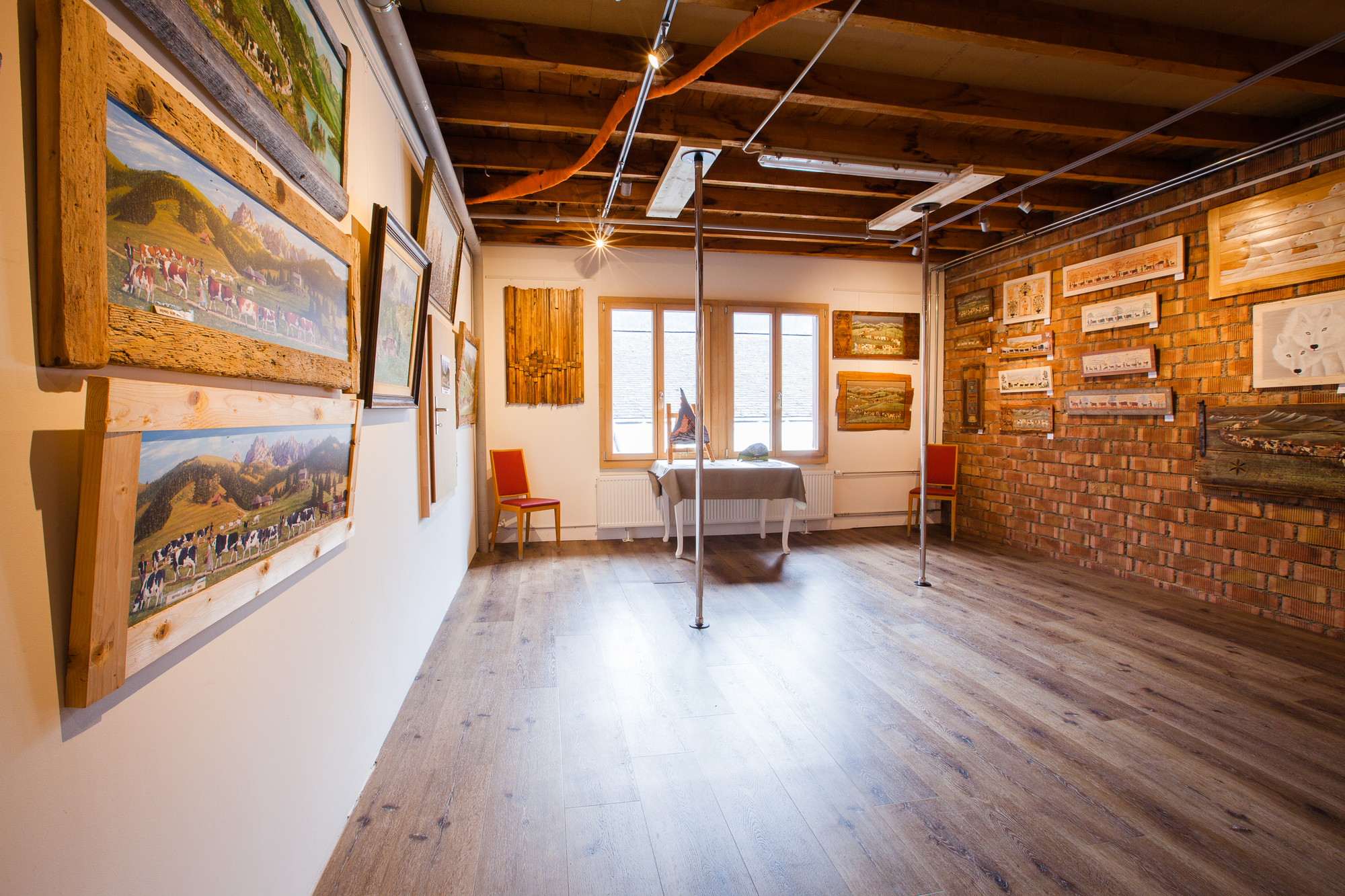 Galerie d'art Espace Durable - exposition Willy Läng et Pénélope