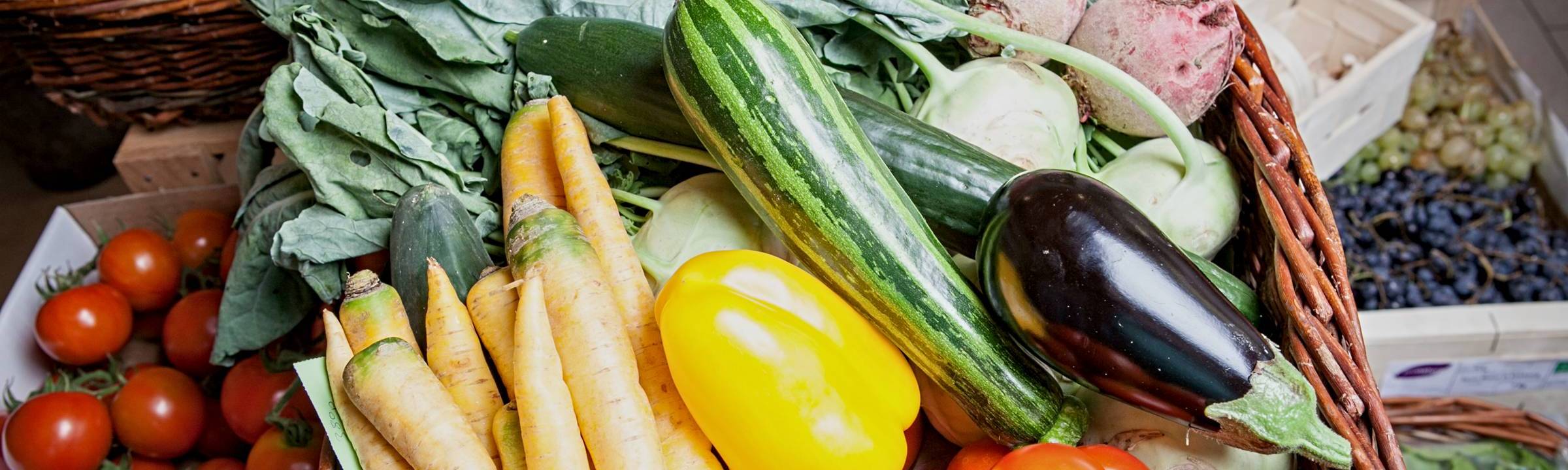 Panier de fruits et légumes frais - livraison à domicile