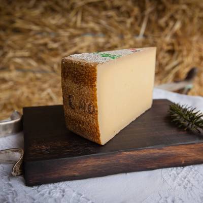 Un morceau de fromage vieux Etivaz