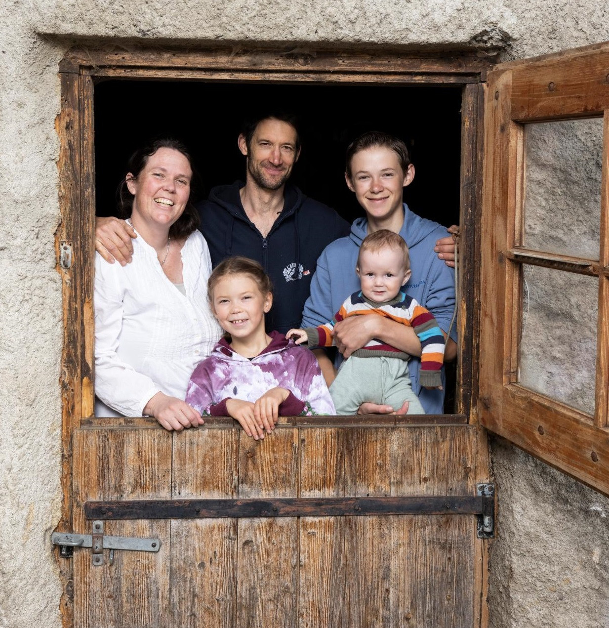 Famille Mottier-Gerber 2023 portrait